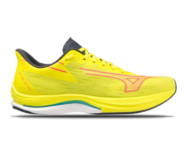 Scarpa Mizuno wave rebellion sonic uomo gialla