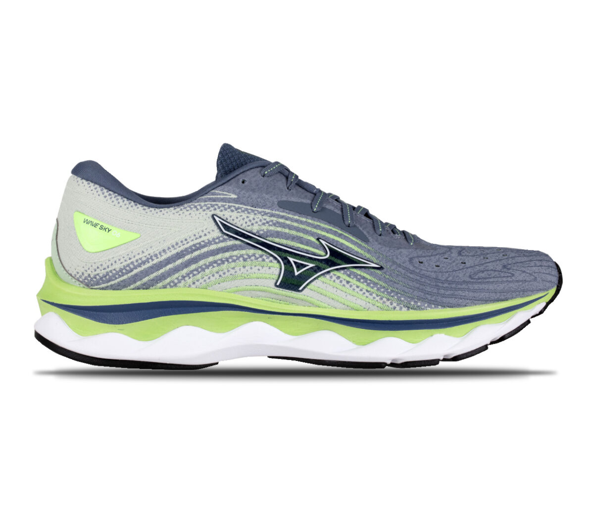 Scarpa Mizuno wave sky 6 uomo grigia