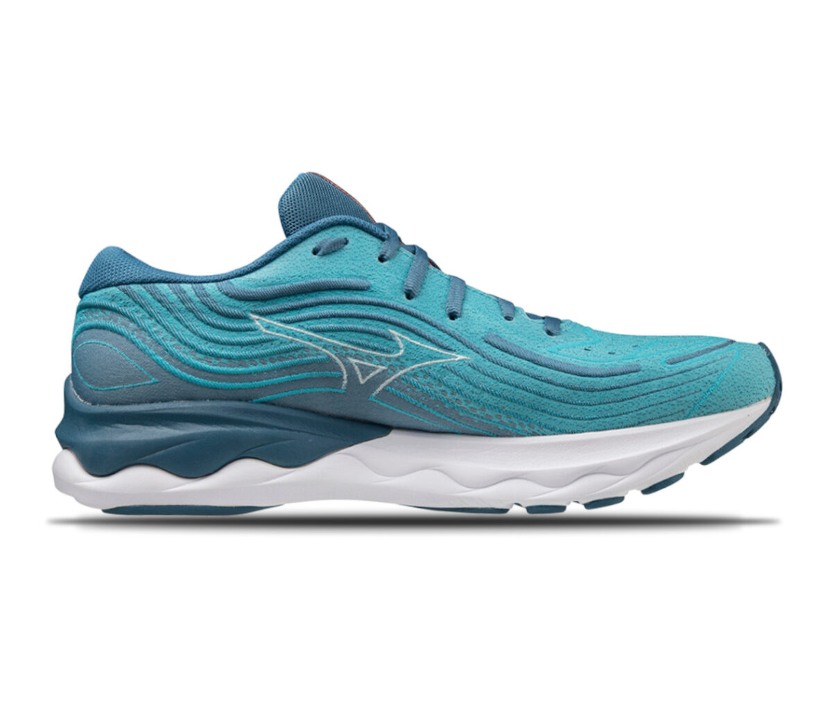 Scarpa Mizuno wave skyrise 4 uomo celeste