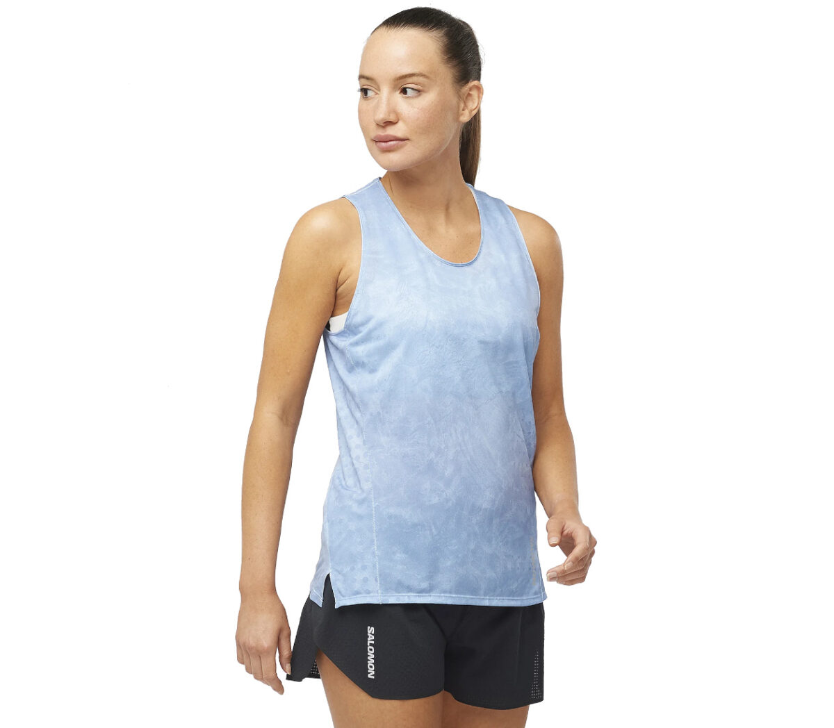 Canotta salomon sense aero tank donna celeste