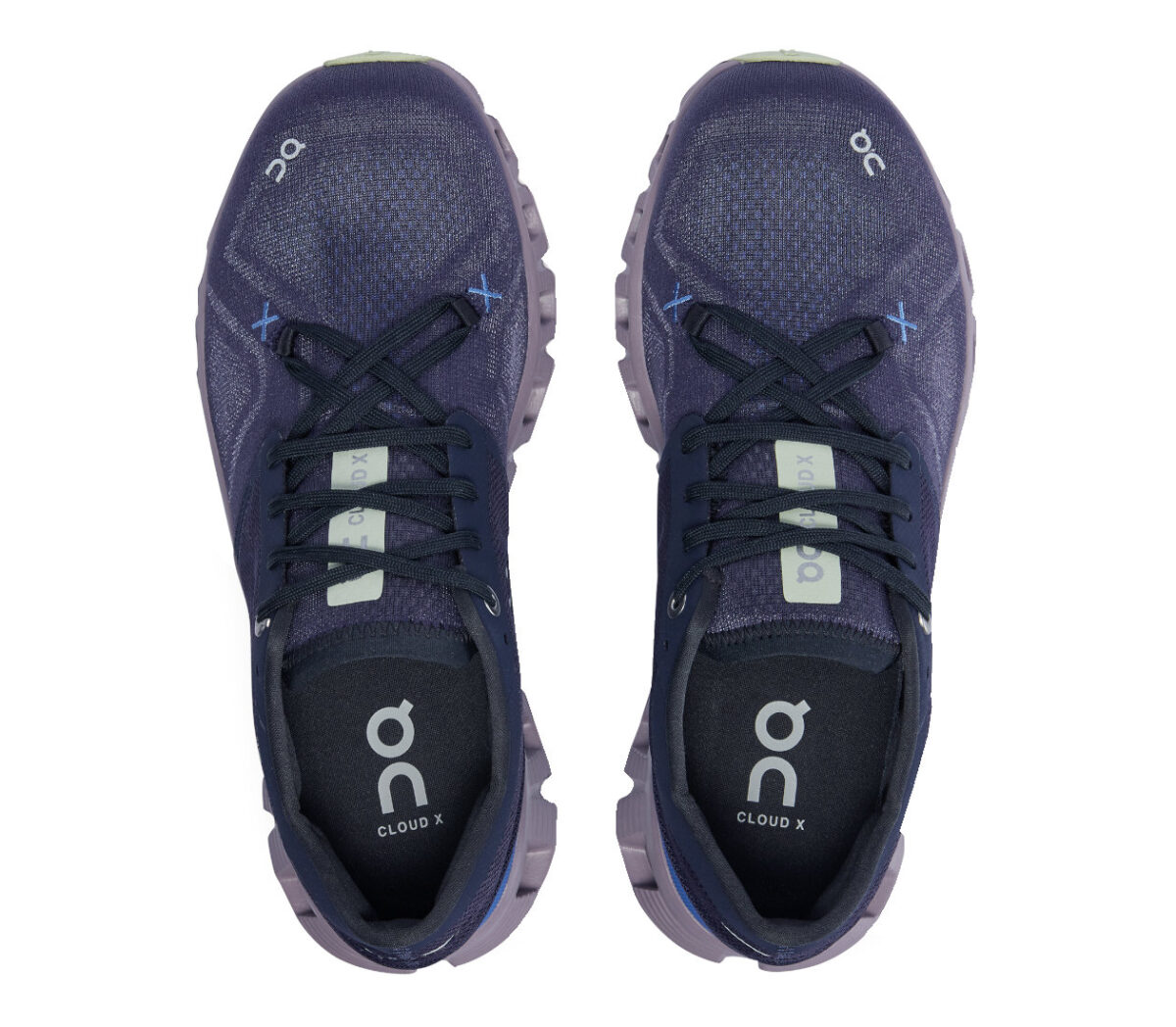 Tomaia Scarpa On Running cloud X 3 donna midnight heron