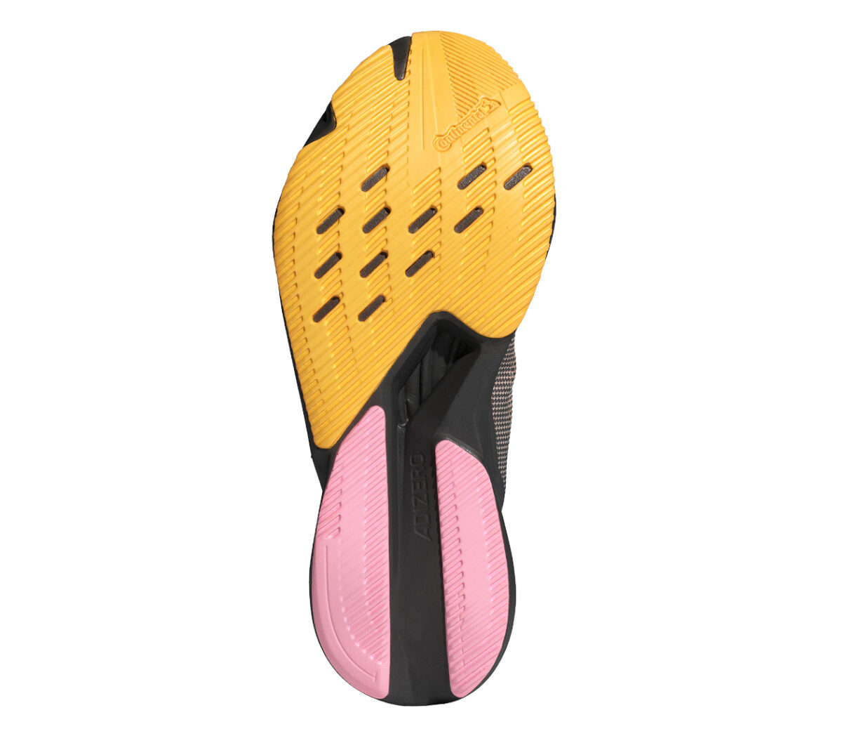 Suol Scarpa Adidas Adizero Boston 12 donna nera gialla