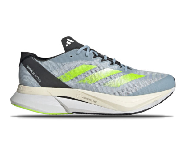 Scarpa Adidas Adizero Boston 12 uomo celeste giallo