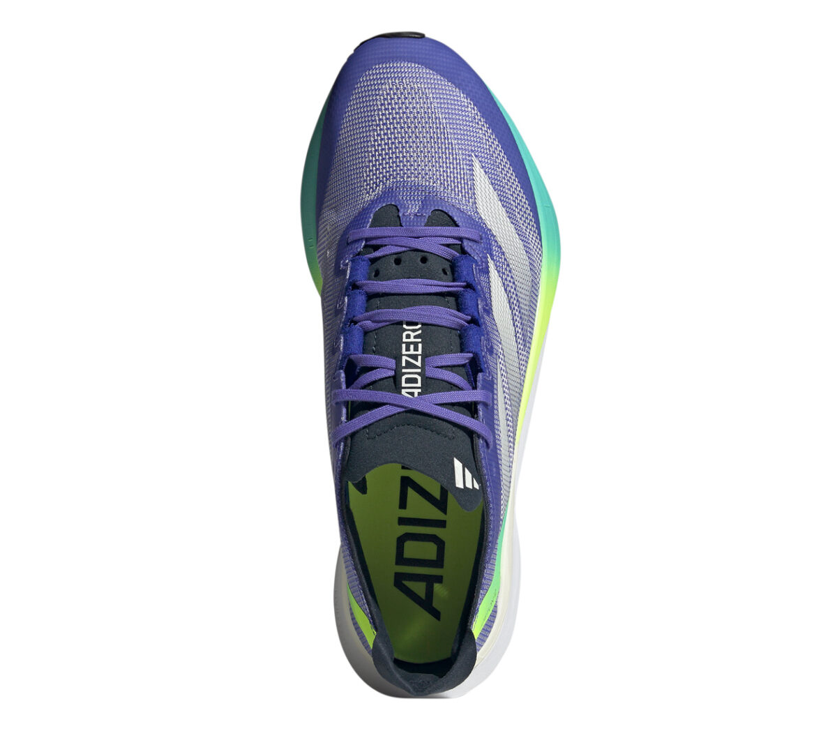 Tomaia Scarpa Adidas Adizero Boston 12 uomo blu verde