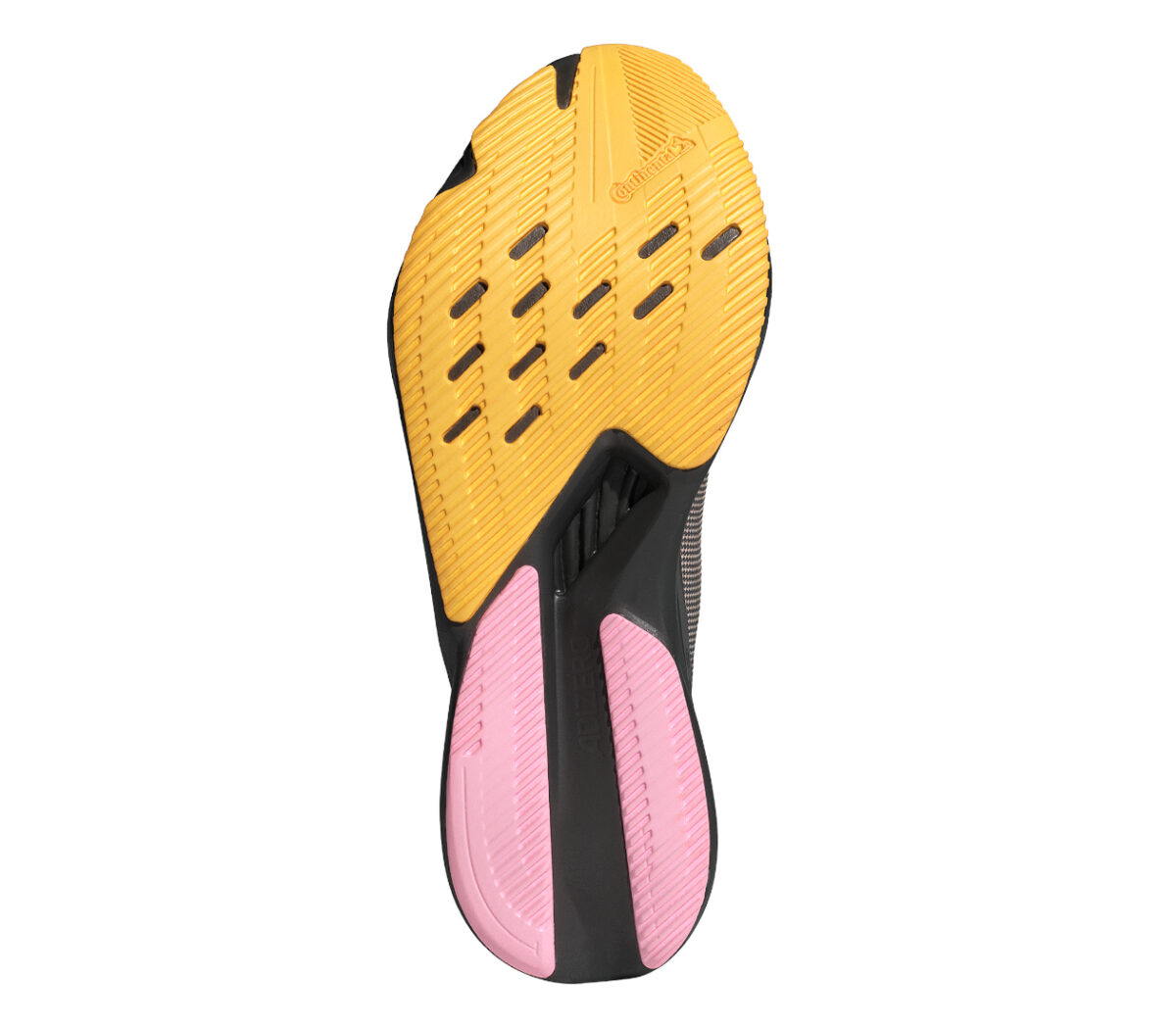 Suola Scarpa Adidas Adizero Boston 12 uomo nera gialla