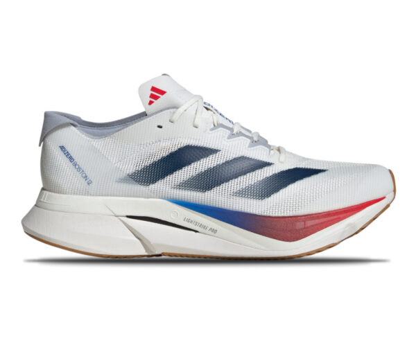 Scarpa Adidas Adizero Boston 12 uomo grigia blu
