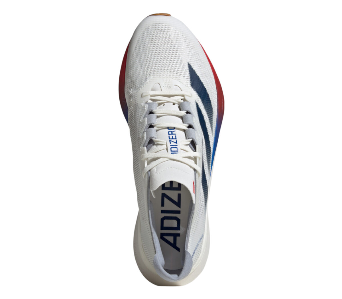 Tomaia Scarpa Adidas Adizero Boston 12 uomo grigia blu