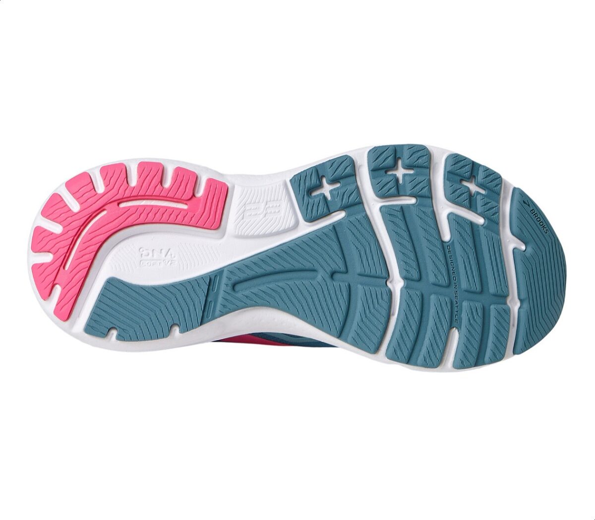 Suola Scarpa Brooks Adrenaline GTS 23 donna verde