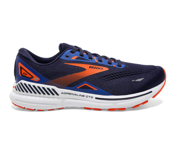 Scarpa brooks adrenaline GTS 23 uomo blu arancio