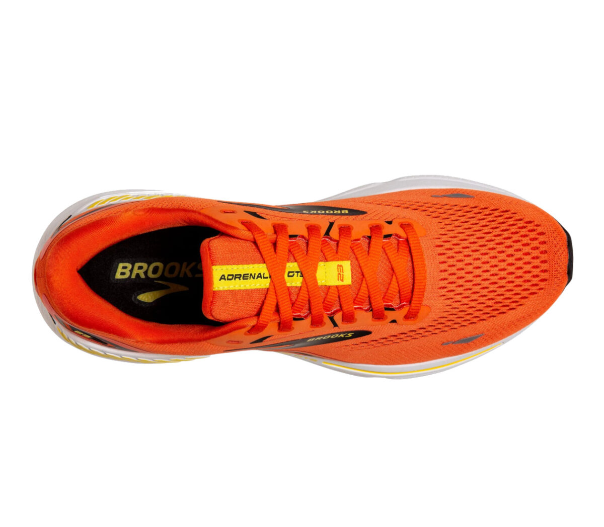 Tomaia Scarpa Brooks adrenaline GTS 23 uomo arancione