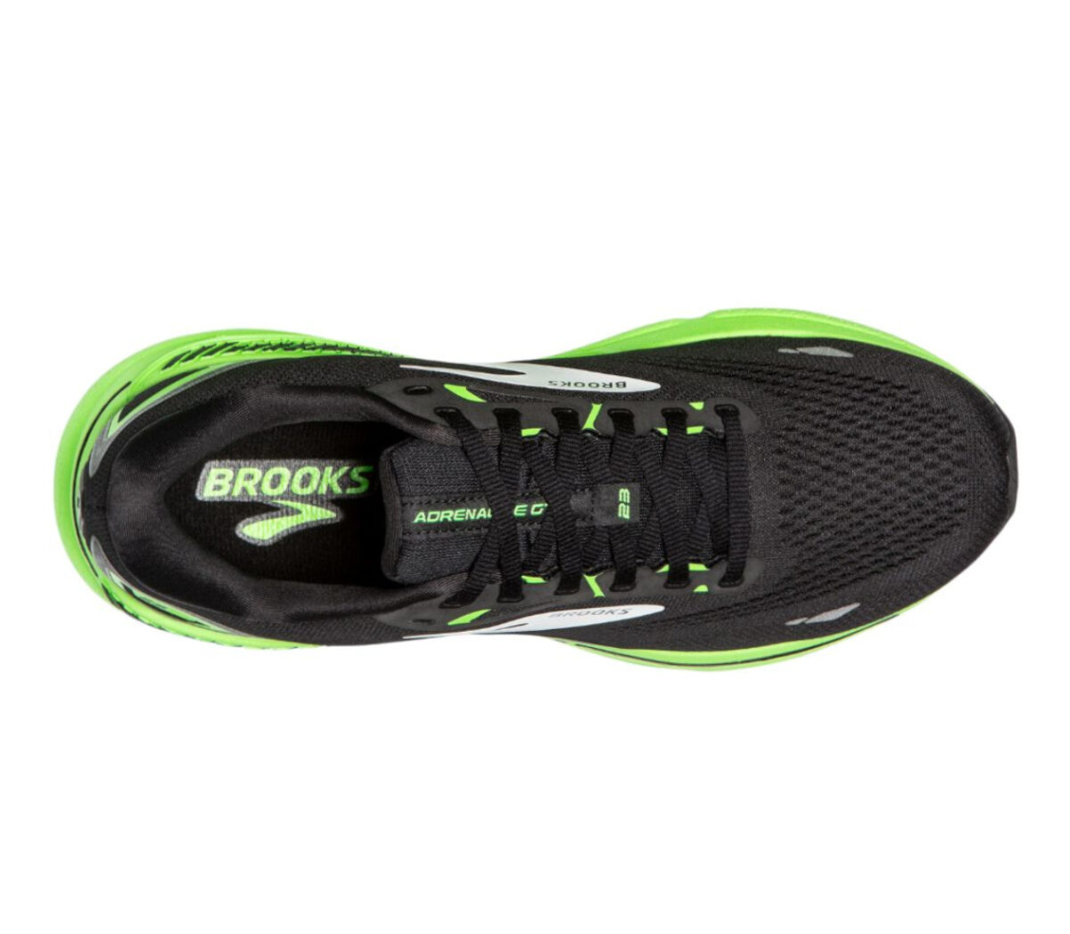 Tomaia Scarpa Brooks Adrenaline GTS 23 uomo nera verde