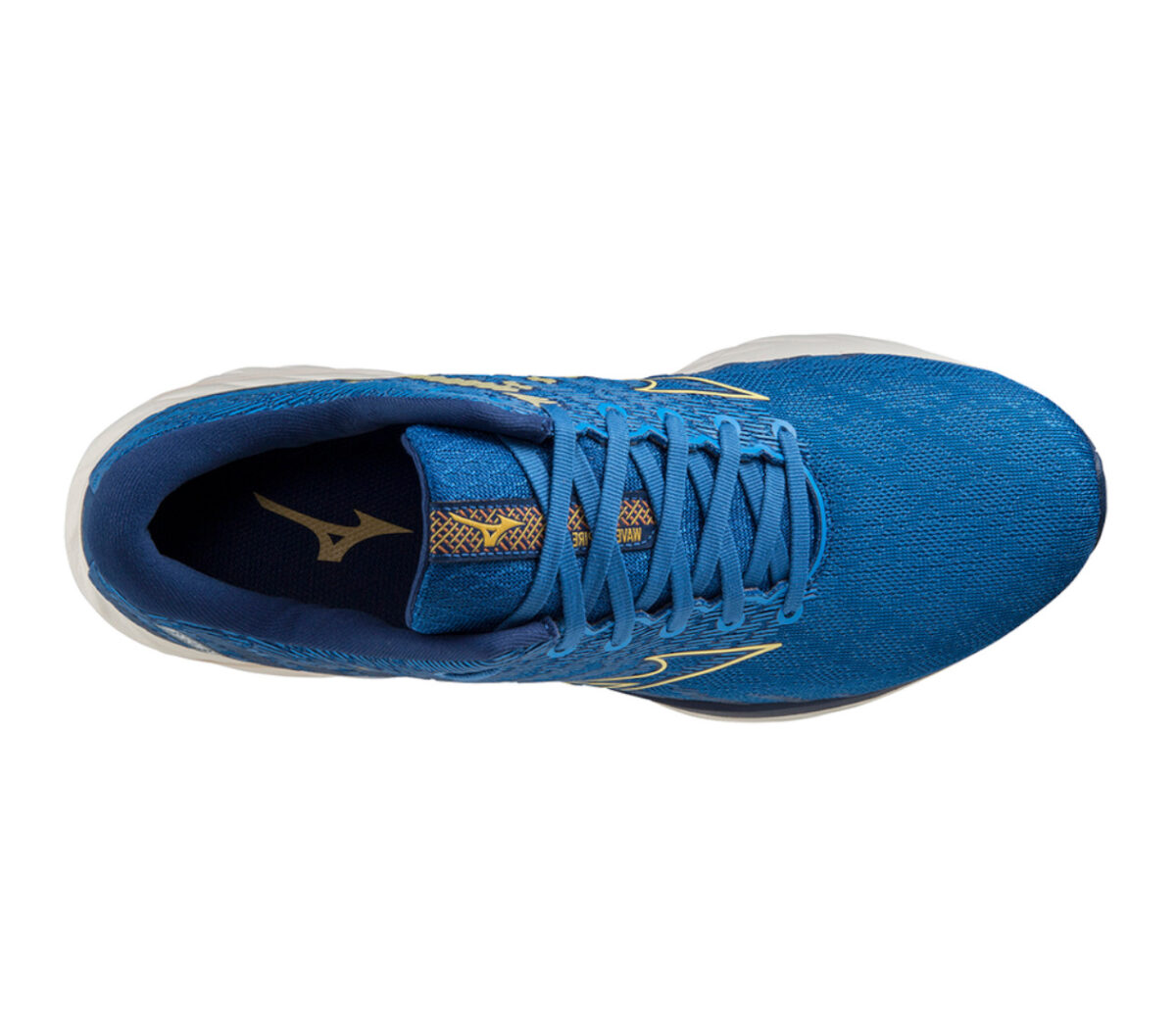 Tomaia Scarpa Mizuno Wave Inspire 19 uomo blu