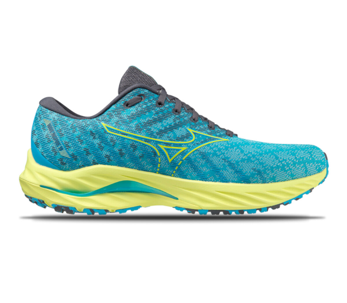 Scarpa Mizuno wave inspire 19 uomo celeste