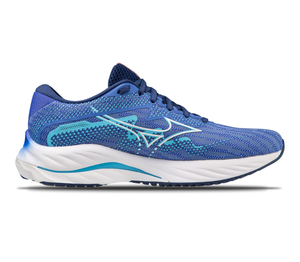 Scarpa mizuno wave rider 27 donna blu