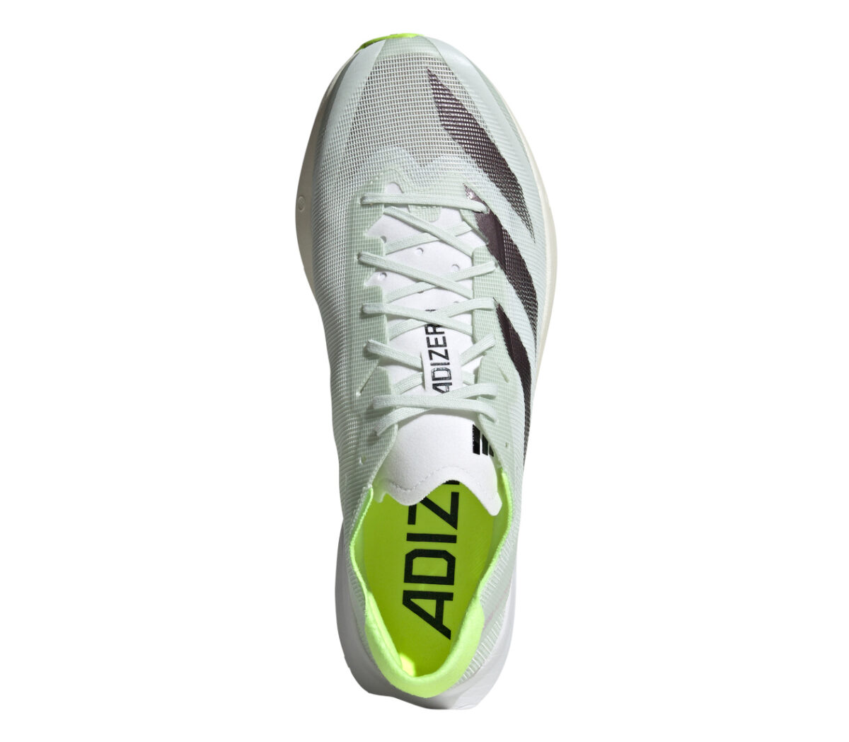 Tomaia Scarpa Adidas Adizero adios 8 uomo grigia verde