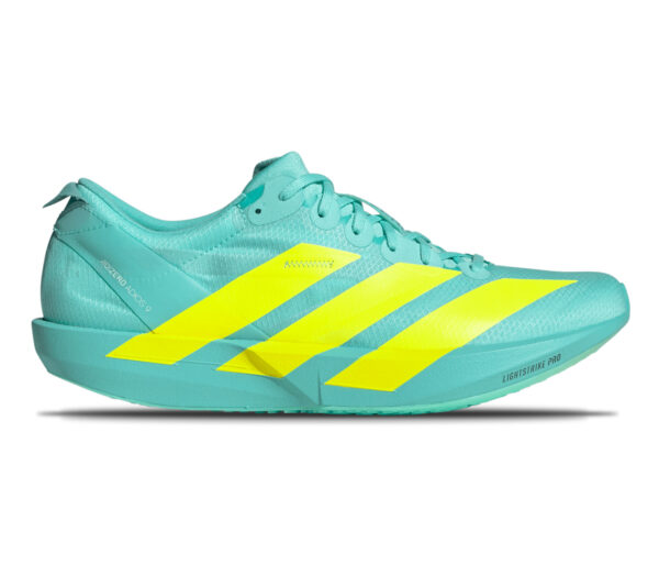 scarpa running adizero adios 9 uomo azzurra