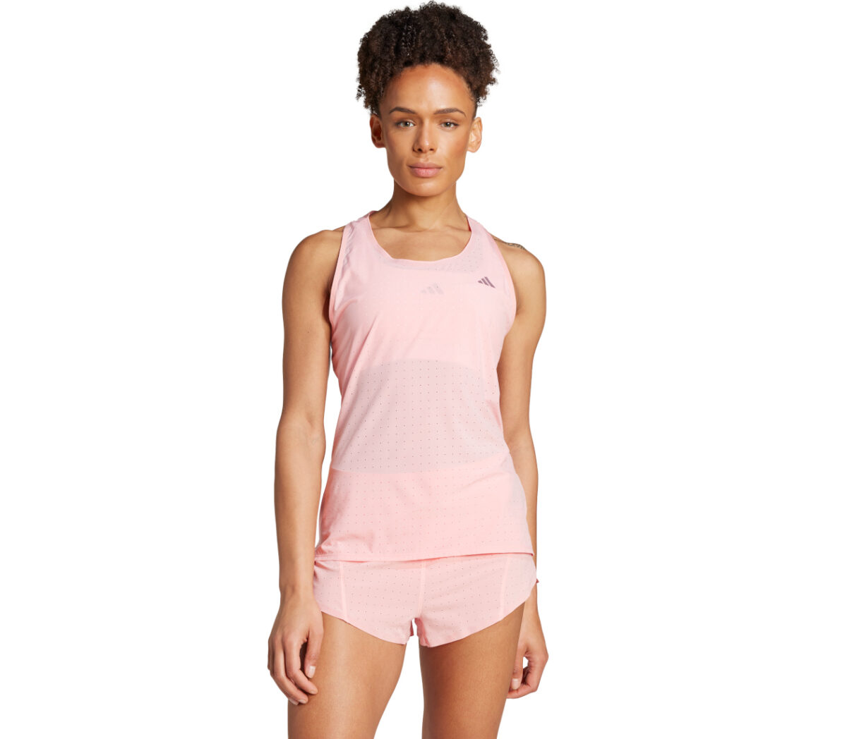 Canotta Adidas Adizero Tank donna rosa