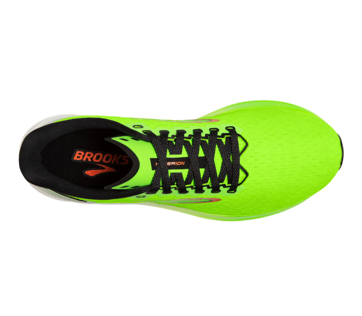 Tomaia Scarpa Brooks hyperion uomo verde