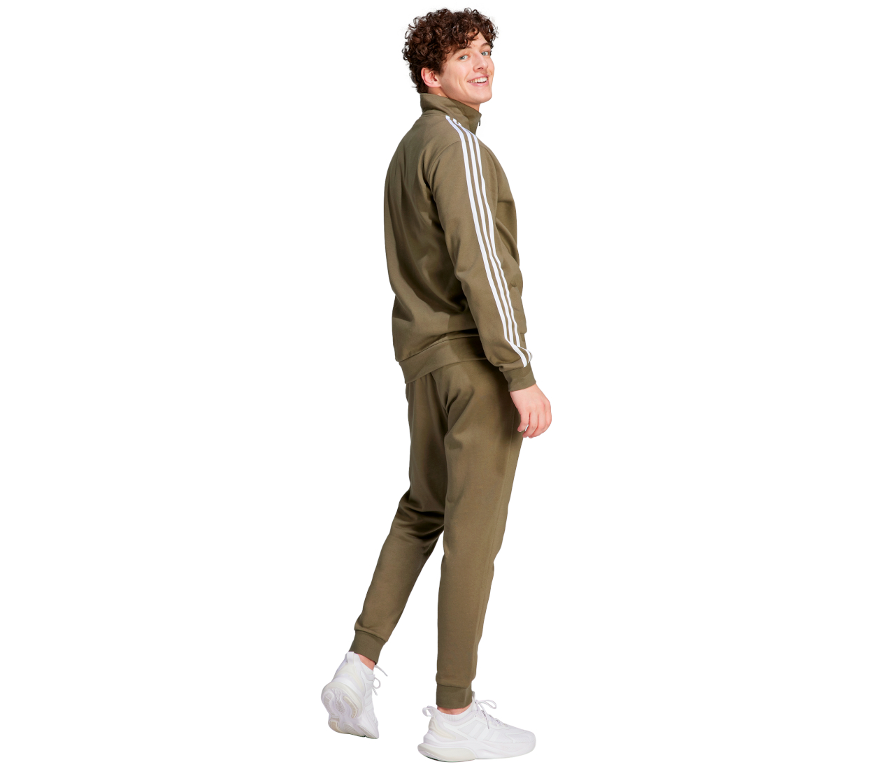 Adidas 3 Stripes Fleece M tuta morbida e calda LBM Sport