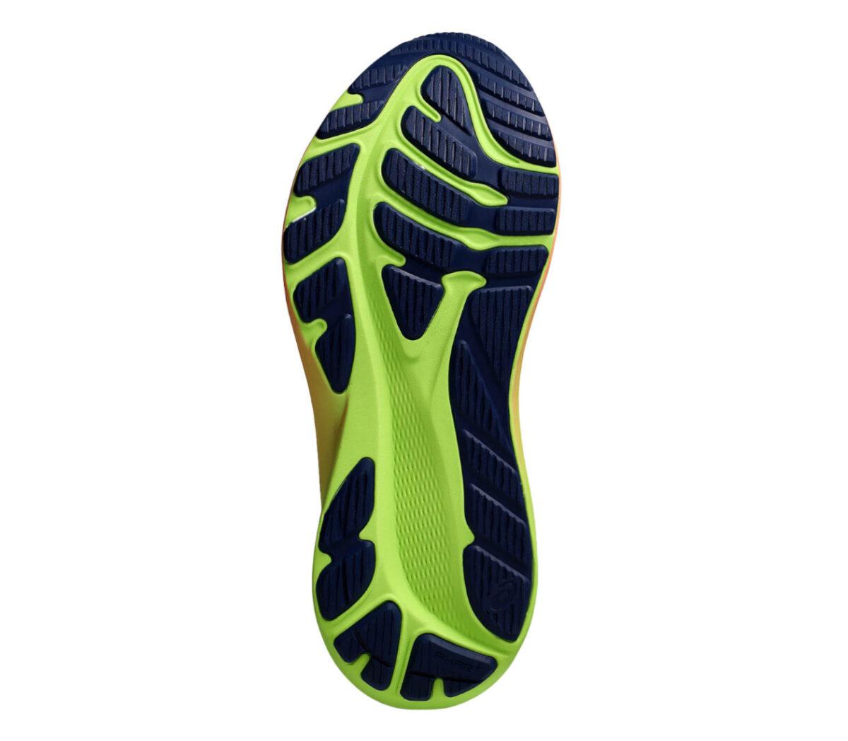 Suola Scarpa Asics Gel GT-2000 12 uomo verde arancione