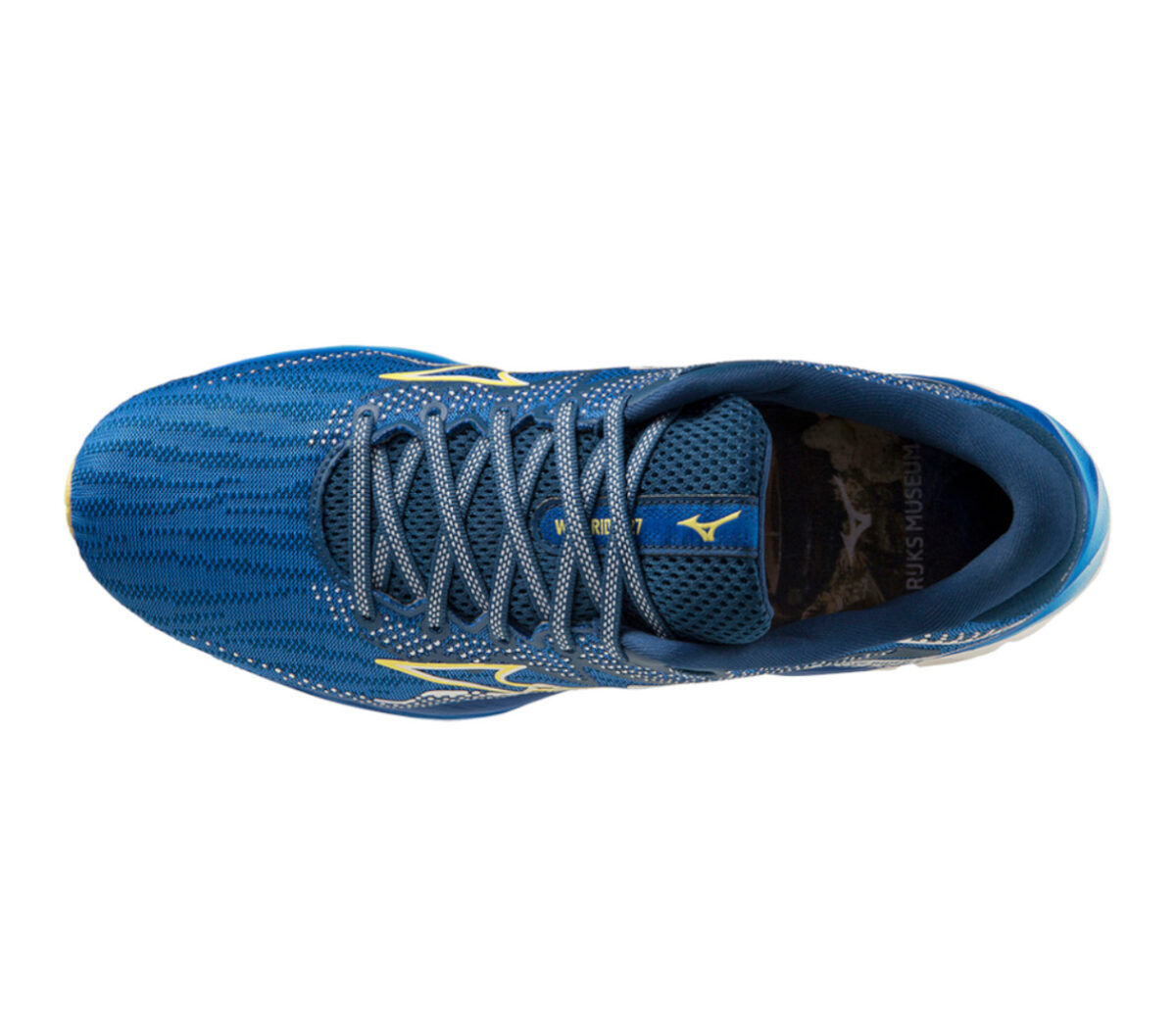 Tomaia Scarpa Mizuno Rider 27 Amsterdam uomo blu