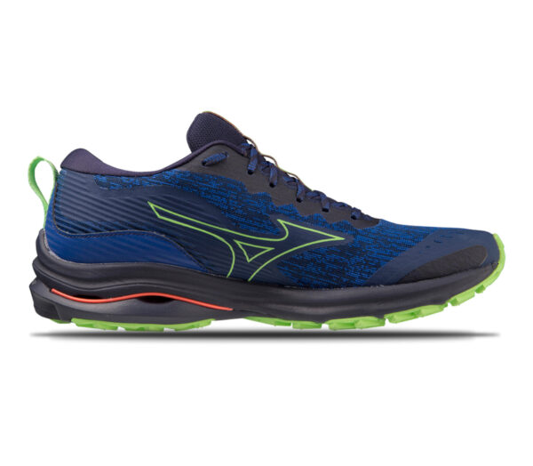 Scarpa Mizuno wave rider tt uomo blu