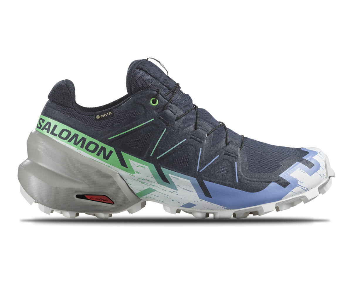 Scarpa Salomon Speedcross 6 GTX donna blu grigia