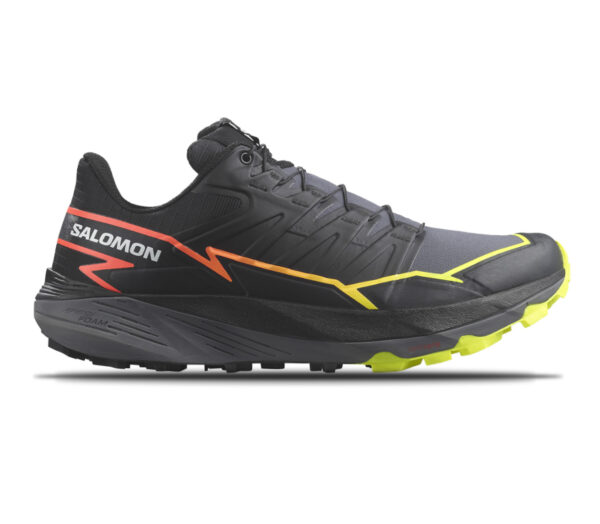 Scarpa Salomon thundercross uomo nera arancione