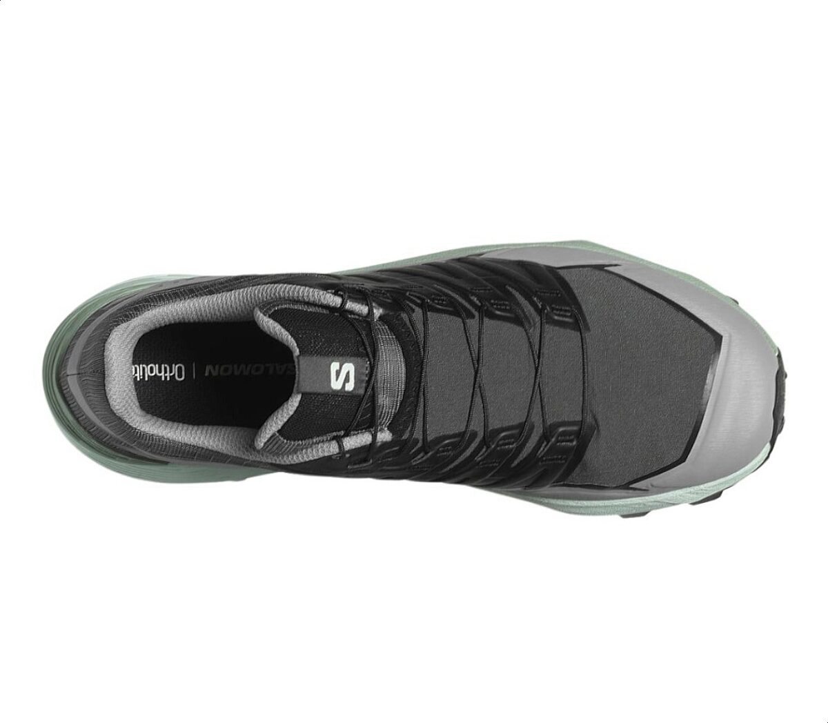 Tomaia Scarpa Salomon Thundercross uomo Asphalt Sharkskin Spray