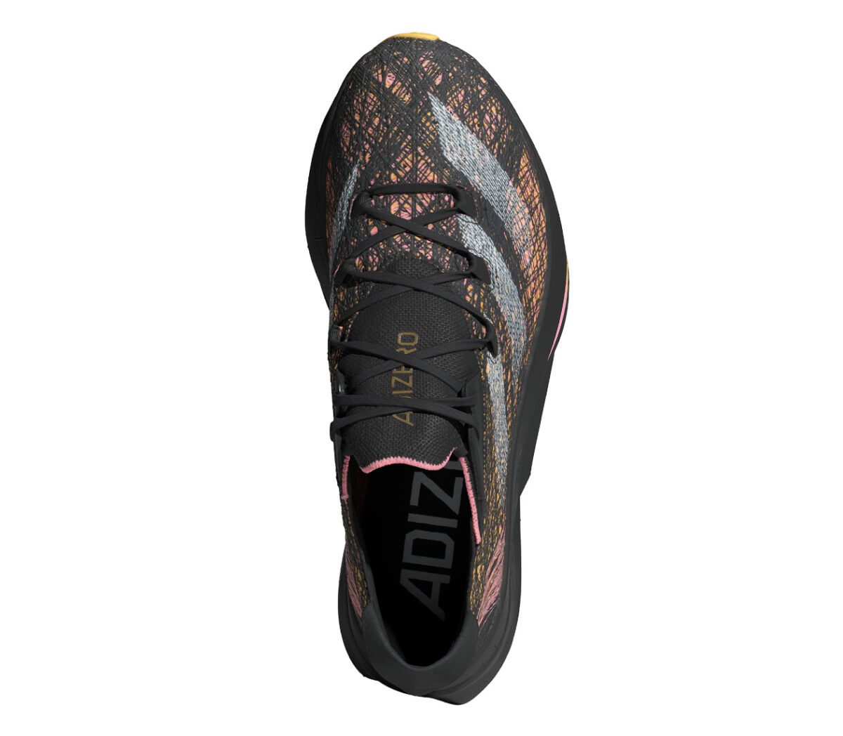 Tomaia Scarpa Adidas Adizero Prime X 2 Strung unisex nera gialla