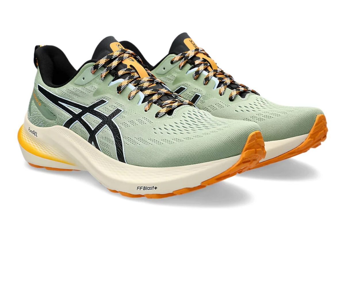 Coppia Scarpa Asics Gel GT-2000 12 uomo verde salvia