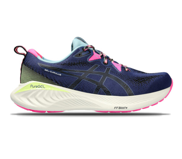 Scarpa Asics gel cumulus 25 TR uomo blu rosa