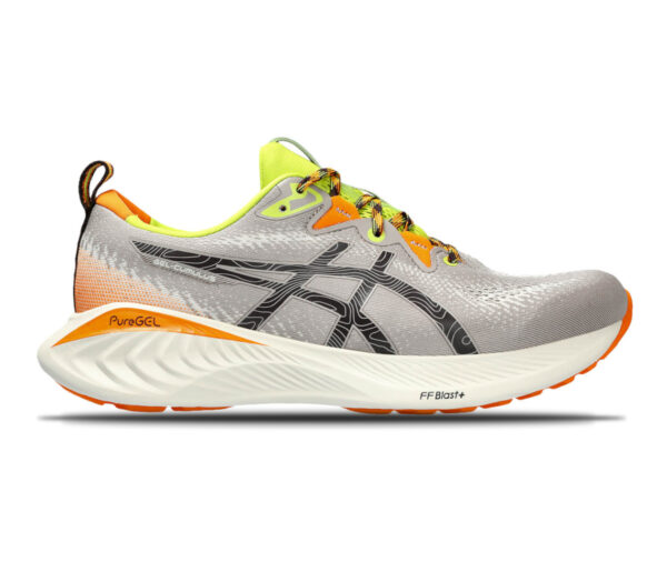 Scarpa Asics gel cumulus 25 TR uomo grigia arancione