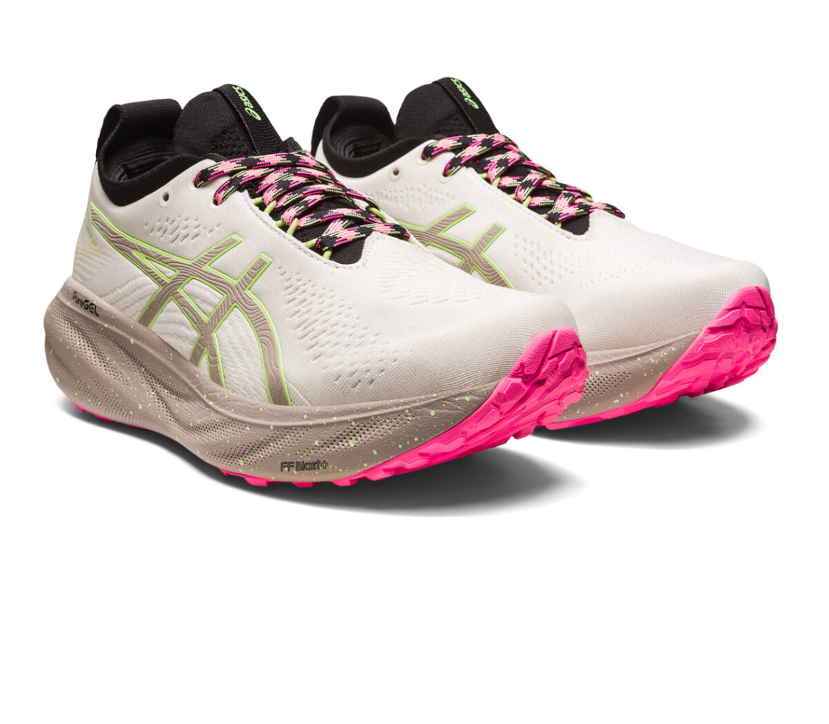 Coppia Scarpa Asics gel nimbus 25 TR donna bianca