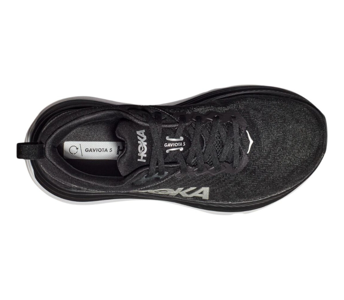 Tomaia Scarpa Hoka Gaviota 5 uomo black white