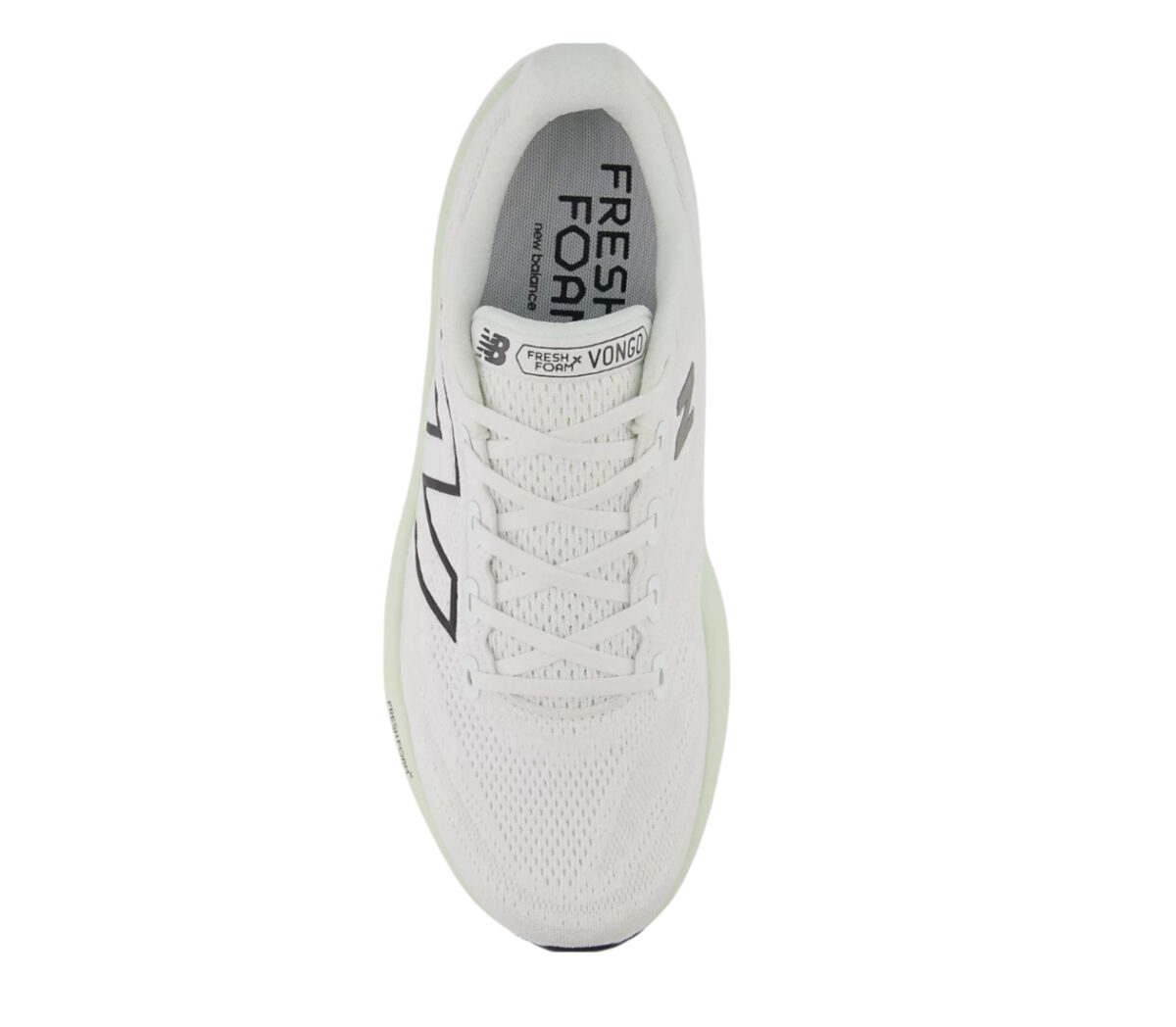 Tomaia Scarpa New Balance Fresh Foam Vongo v6 uomo Reflection con White e Mineral