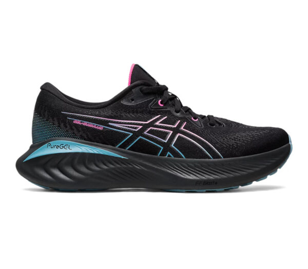 Scarpa asics gel cumulus 25 GTX donna nera viola