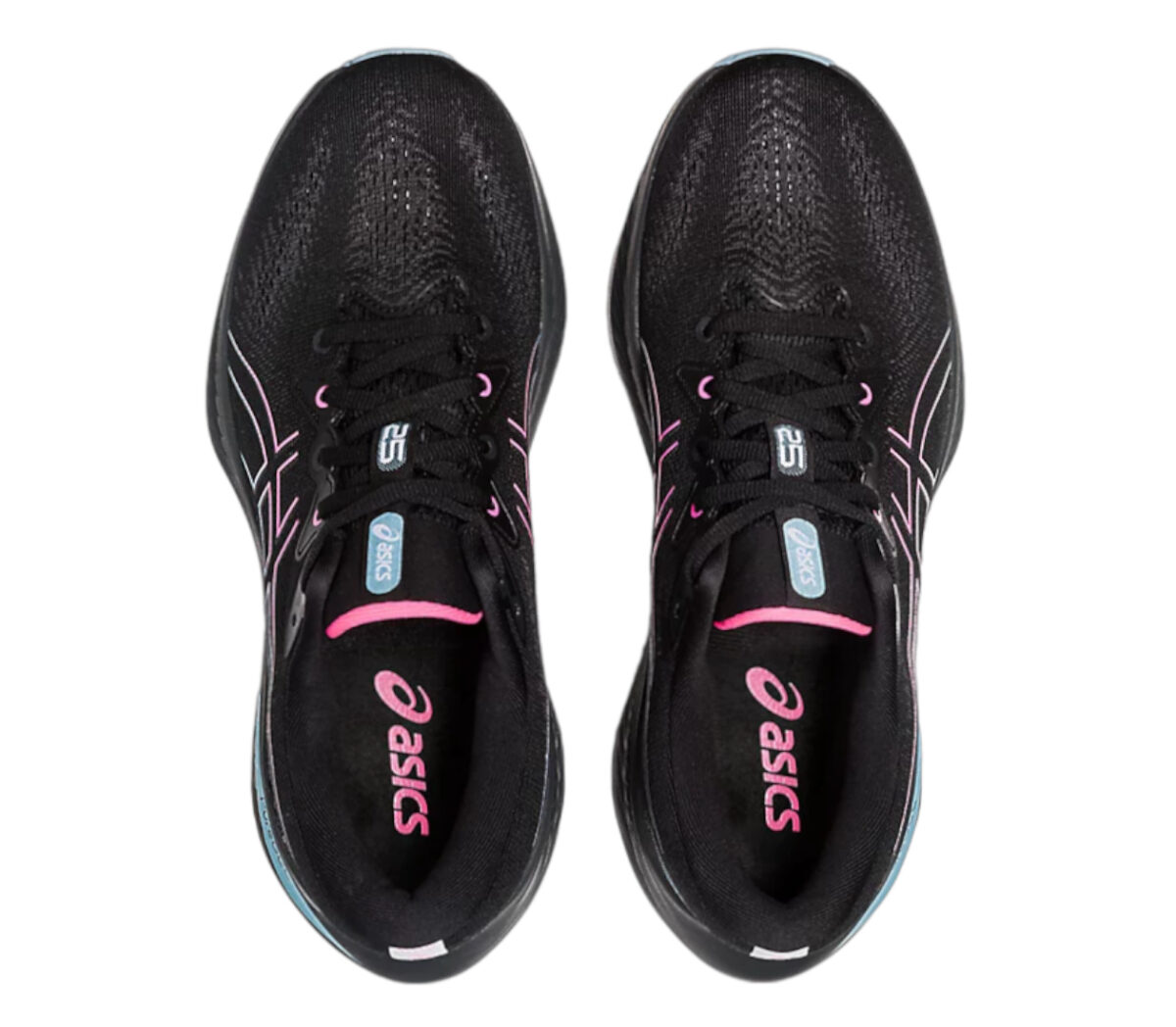 Tomaia Scarpa asics gel cumulus 25 GTX donna nera viola