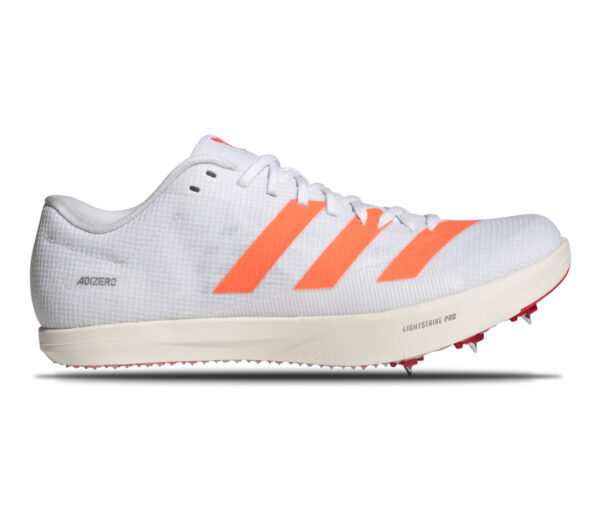 Scarpa Adidas Adizero LJ Lightstrike Pro unisex bianca arancione