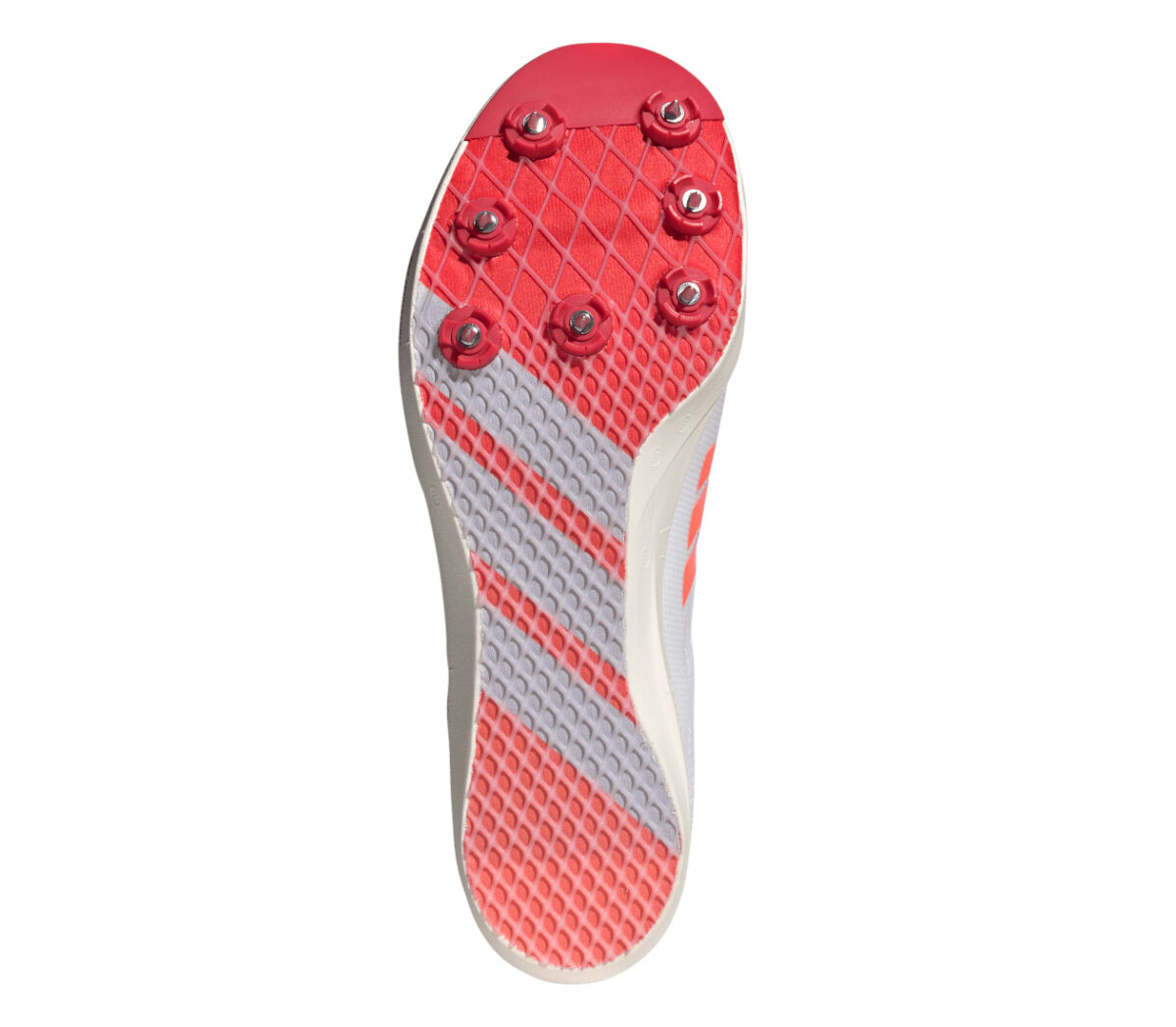 Suola Scarpa Adidas Adizero LJ Lightstrike Pro unisex bianca arancione