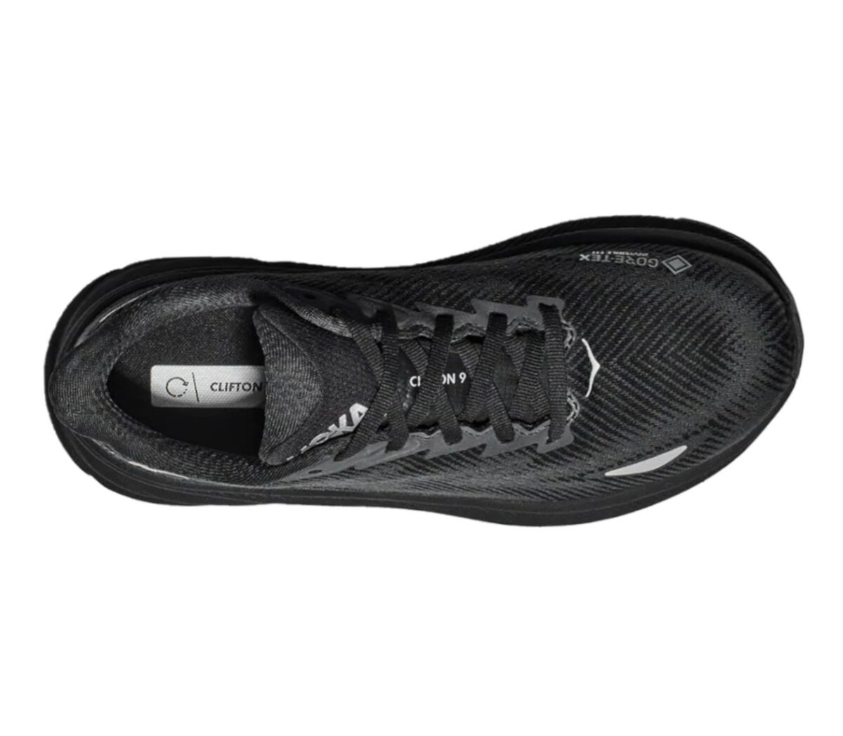 Tomaia Scarpa Hoka Clifton 9 GTX uomo nera