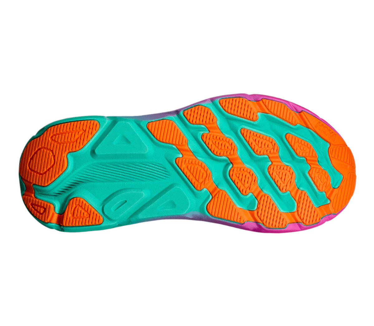 Suola Scarpa Hoka Clifton 9 GTX donna black electric aqua