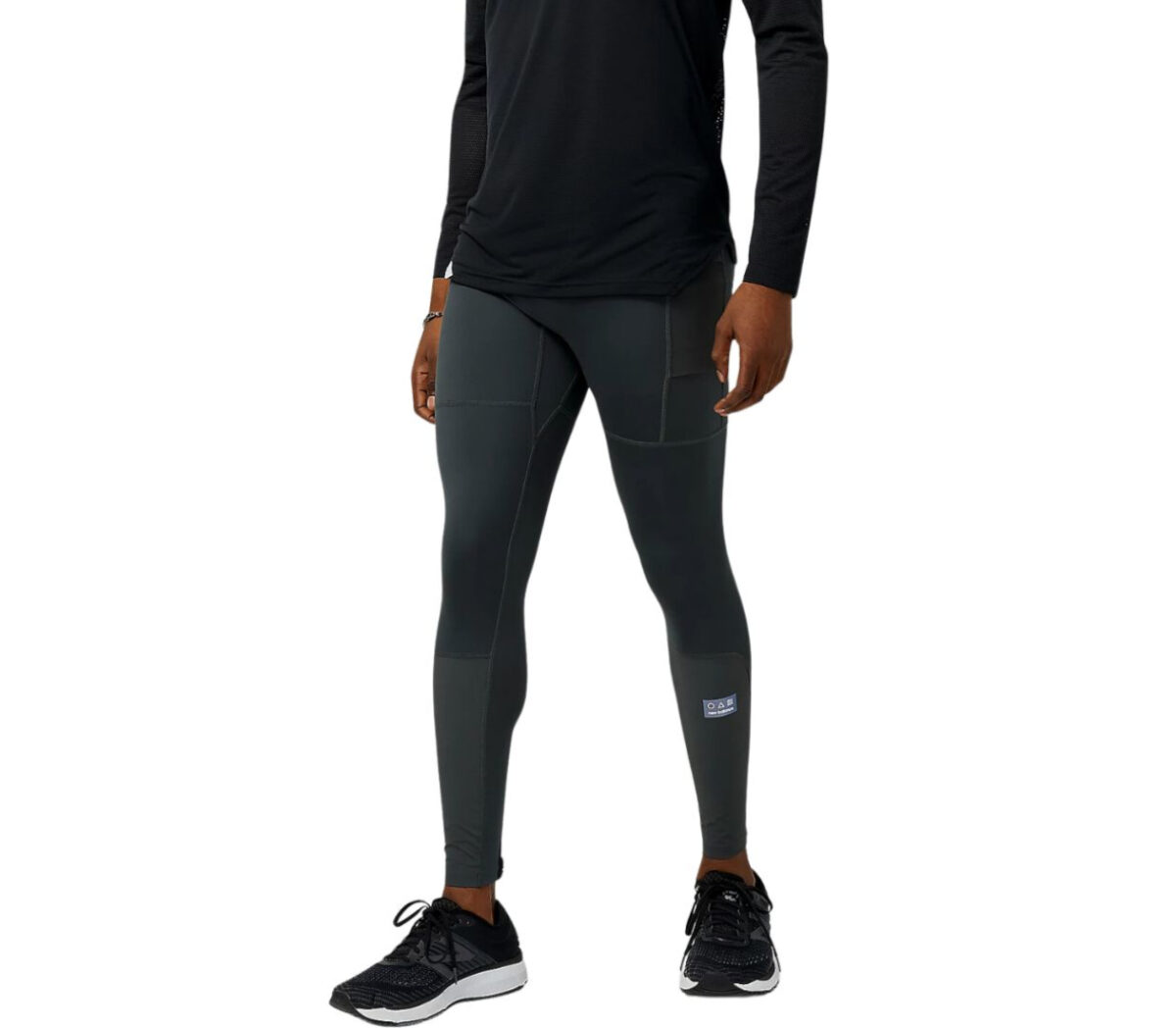 Leggings New Balance Impact Run AT Tight uomo neri