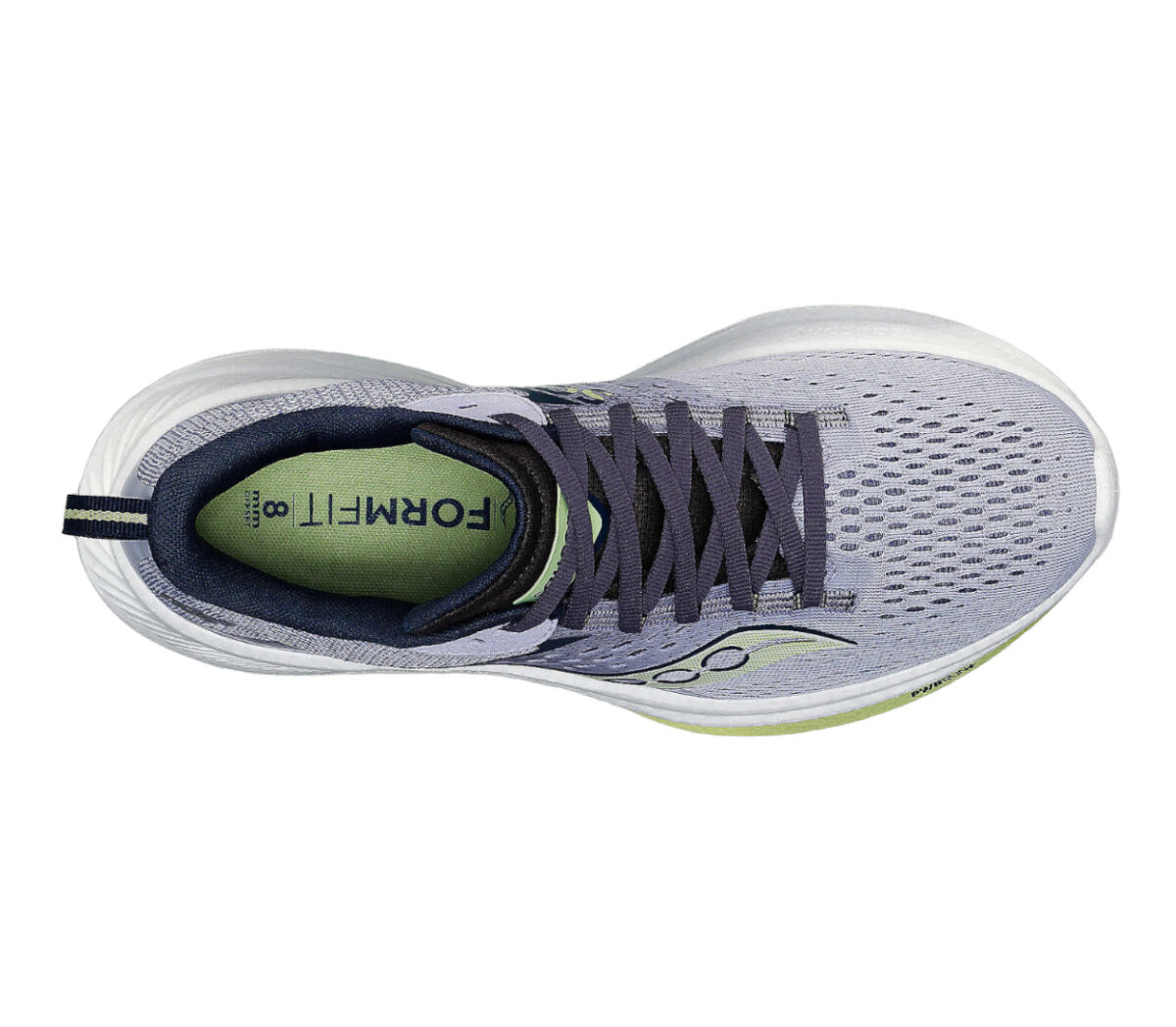 Tomaia Scarpa saucony ride 17 donna grigia