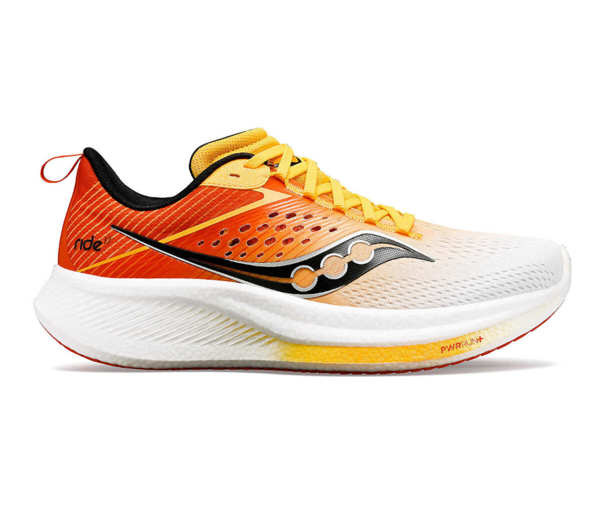 Scarpa saucony ride 17 uomo arancione