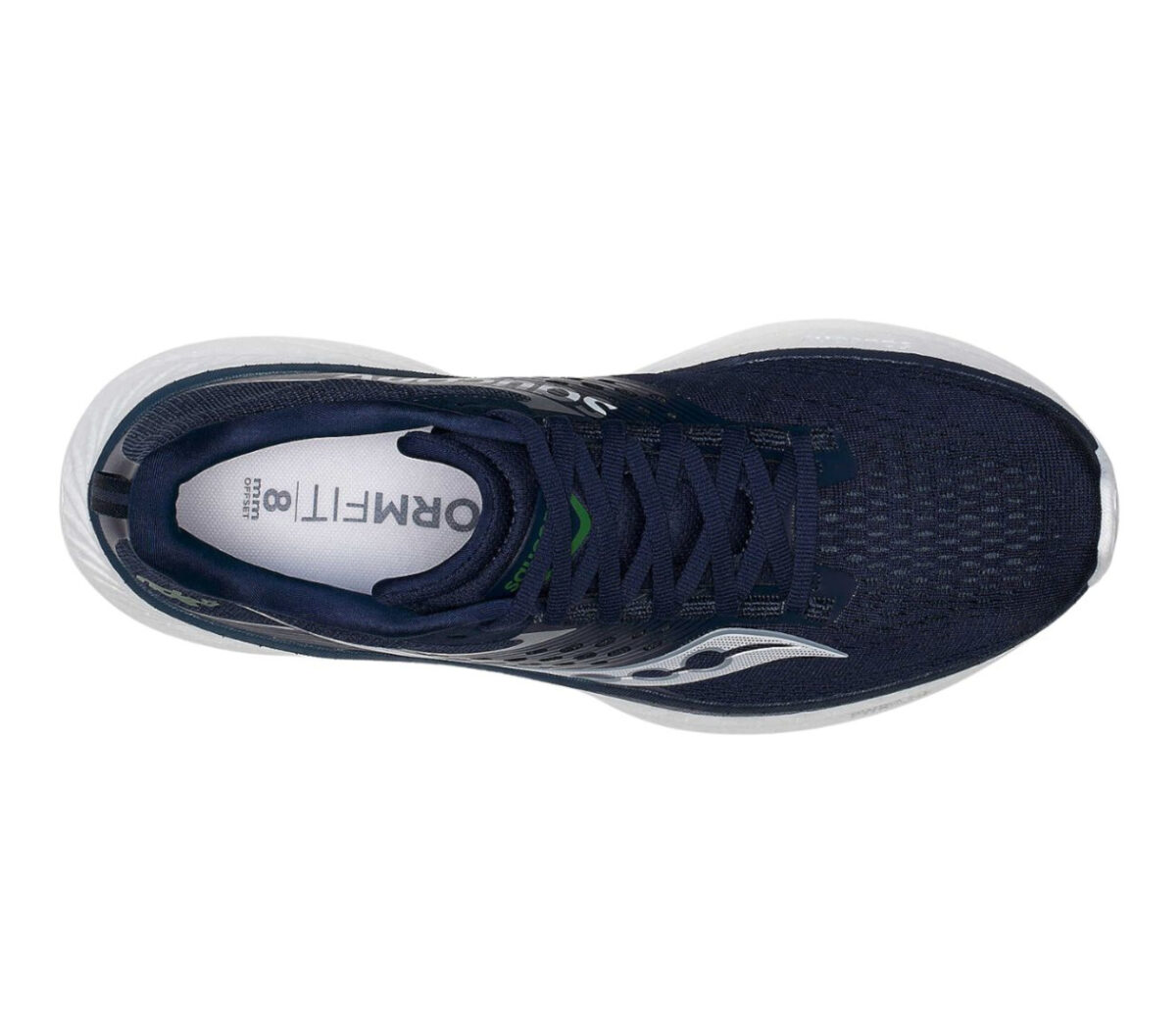 Tomaia Scarpa Saucony ride 17 uomo blu