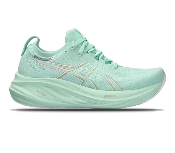 Scarpa asics gel nimbus 26 donna blu verde