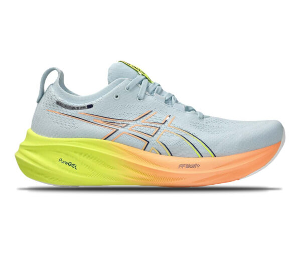 Scarpa Gel-Nimbus 26 uomo grigia arancione