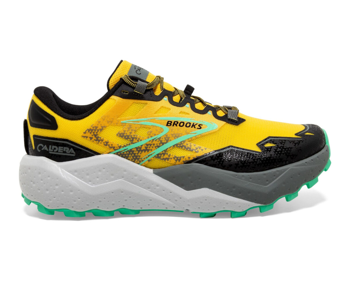 Scarpa Brooks caldera 7 uomo nera gialla