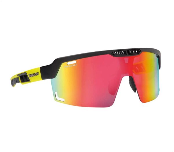 Occhiale Demon Speed Vent unisex nero giallo